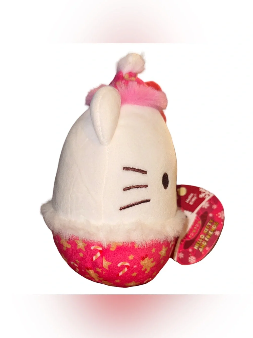 2025 Squishmallow Christmas Sanrio 5” Hello Kitty New With Tags.